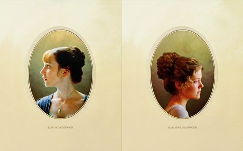 Sense And Sensibility Art, Period Books, Elinor Dashwood, Marianne Dashwood, Charity Wakefield, Hattie Morahan, Period Stuff, Sense Sensibility, H Brothers