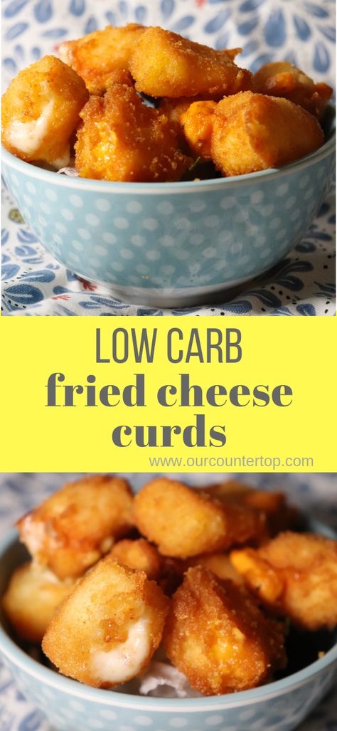 Fried Cheese Curds, Fried Cheese, Low Carb Low Fat Recipes, Breakfast Low Carb, Curd Recipe, Cheese Curds, Low Carb Diet Recipes, Cheese Fries, Healthy Low Carb Recipes