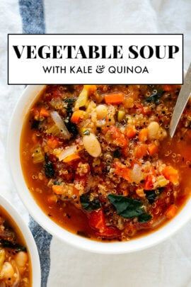 Quinoa Vegetable Soup, Quinoa Soup, Vegetable Soup Recipe, Vegetable Soup Recipes, Soup Bowls, Hearty Soups, Vegetable Soup, Soup Recipe, A Bowl