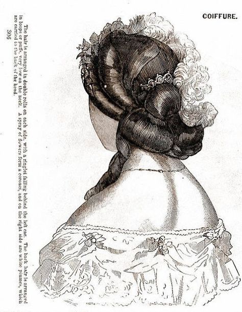 1860s Hairstyles, 19th Century Hairstyles, 19th Century Hair, Historical Hairstyles, Edwardian Hairstyles, Falling Behind, Victorian Era Fashion, 1860 Fashion, Decorative Hair Combs