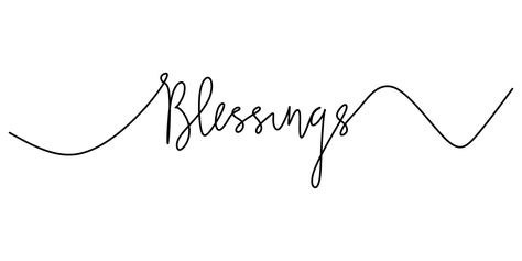 One continuous line drawing typography line art of blessing word Drawing Typography, One Continuous Line Drawing, Blessing Words, Continuous Line Drawing, Continuous Line, Word Pictures, Line Drawing, Line Art, Vector Art