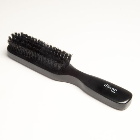 PRICES MAY VARY. SUPERIOR QUALITY: The Diane Boar Styling Brush is specially made for fine to medium hair with 5 rows of 100% soft boar bristles. VERSATILE STYLING: This boar bristle brush is excellent for smoothing, polishing, deepening and maintaining 360 wave styles. It works best on fine to medium hair and wavy to curly textures. This brush can also be used to smooth and shape facial hair on beards and mustaches. SOFT ON SCALP: Our pure boar bristles are gentle on sensitive scalps, helping t Shiny Healthy Hair, Boar Hair Brush, Prevent Hair Breakage, Beards And Mustaches, Bristle Hair Brush, Boar Bristle Hair Brush, Boar Bristle Brush, Scalp Oil, Sensitive Scalp