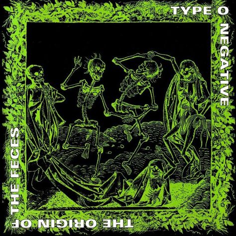 Type O Negative Band, Christian Metal, Grunge Tattoo, Goth Bands, Vampire Goth, Mother Milk, Type O Negative, Art Album, Metal Albums