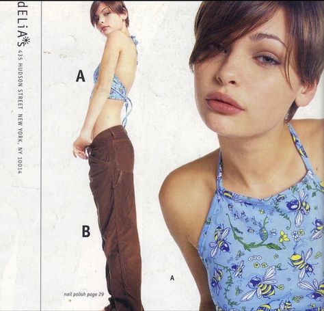 90s Halter Top, 90s Fashion Catalog, Halter Top Outfit, Halter Tops Outfit, Lifestyle Photography Couples, Vintage Street Style, 00s Style, Top Outfit, Fashion Catalogue