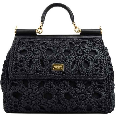 DOLCE & GABBANA Raffia Miss Sicily Bag Sicily Bag, Snap Bag, Flannel Fashion, Wicker Bags, Crochet Purse, Raffia Bag, Macrame Bag, Woven Raffia, Handmade Handbags