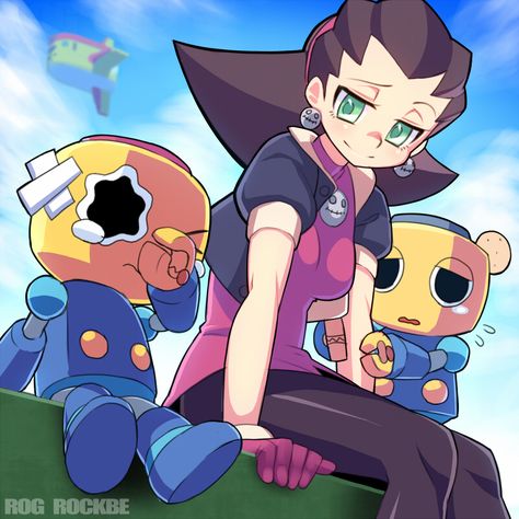 Tron Bonne Tron Bonne, Megaman Legends, Sonic Pics, Character Game, Mega Man Art, Interesting Drawings, Star Force, Capcom Art, Megaman X