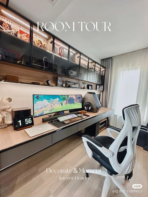 Home Office With Standing Desk, Office With Standing Desk, Mindfulness Corner, Zen Garden Home, Corner Home Office, Efficient Home Office, Standing Desk Home Office, Treadmill Desk, Garden Home Office