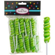 Shop Kiwi Green Twisty Lollipops 20pc and more Green Candy Buffet, Ghost Busters Birthday Party, Candy Buffet Party, Ghostbusters Birthday Party, Ghostbusters Party, Winter Party Themes, Fall Party Themes, Zombie Party, Green Candy