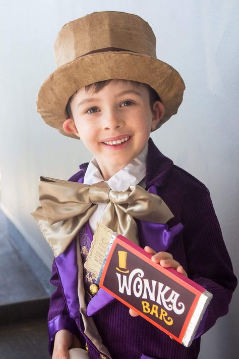 Willy Winks Costume, Romy Dress, Wonka Costume, Willy Wonka Costume, Wonka Party, Willy Wonka Party, Boys Fancy Dress, Book Character Day, Gene Wilder