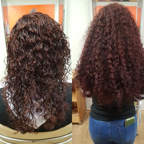 Antes e depois deste cabelo cacheado, ficou maravilhosooo, o volume então nem se fala, não é? 😘😘 #megahair #megahairsp #megahairqueratina #megahairbrasil #alongamentorosyfharia #gratidão #microcapsuladequeratina #nanocapsuladequeratina #metodorosyfharia Mega Hair, Long Hair Styles, Collage, Hair Styles, Hair, Pins, Beauty