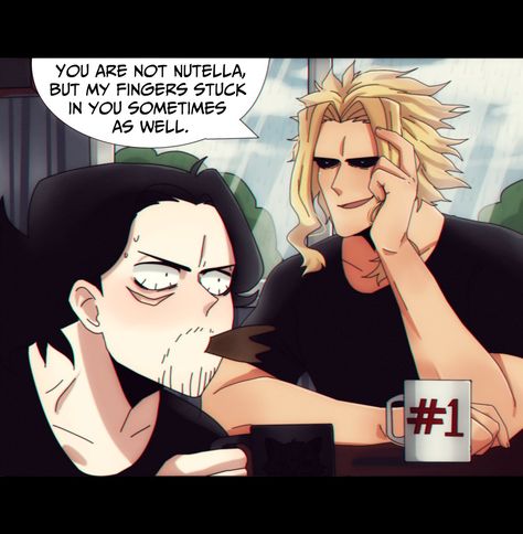 Eri And Shinsou, Yagi Toshinori, All Horror Movies, My Hero Academia Eraserhead, Aizawa Shouta, Imagine If, All Might, Just Imagine, My Hero Academia Memes