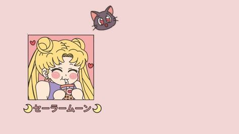 Pc Wallpers Desktop Aesthetic, Sailor Moon Iphone Theme, Sailor Moon Phone Theme, Sailor Moon Pc Wallpaper, Sailor Moon Header, Sketchbook Ideas Inspiration, Sailor Moon Background, Computer Wallpaper Hd, Background Laptop