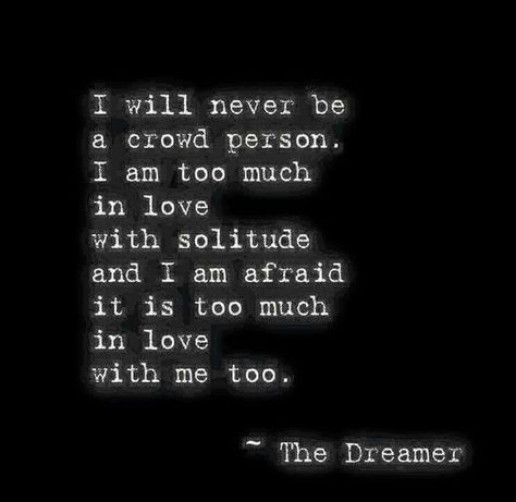 The Dreamer Loner Quotes, Intp Personality, Infj Personality Type, Introverts Unite, Introvert Quotes, Infj T, Dream Weaver, Infj Personality, Personality Type