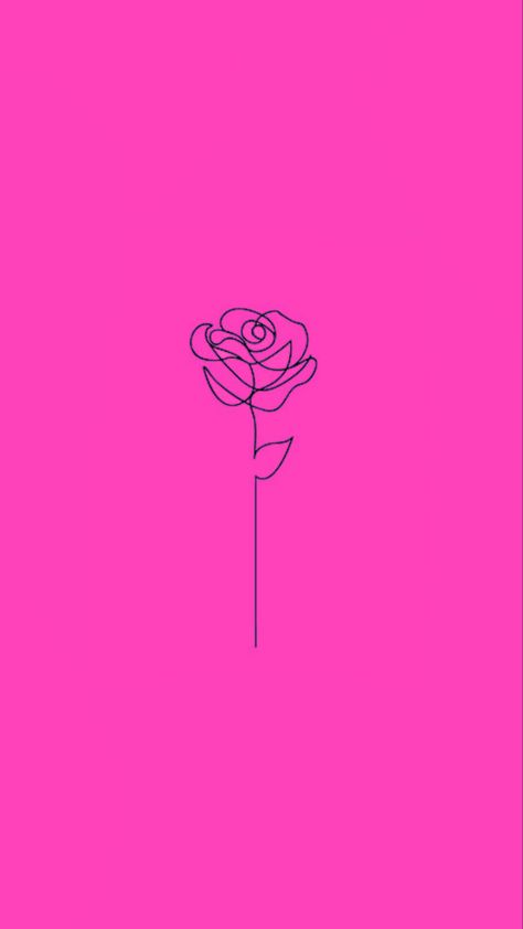 Kakampink Wallpaper, Pink Rose Wallpaper, Single Pink Rose, Rose Wallpaper, Desktop Wallpapers, Pink Wallpaper, Phone Wallpapers, Pink Aesthetic, Cute Pink