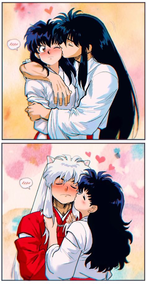 Amor Inuyasha, Inuyasha Funny, Inuyasha Love, Seshomaru Y Rin, Inuyasha And Sesshomaru, Inuyasha Fan Art, Kagome And Inuyasha, Kagome Higurashi, 판타지 아트