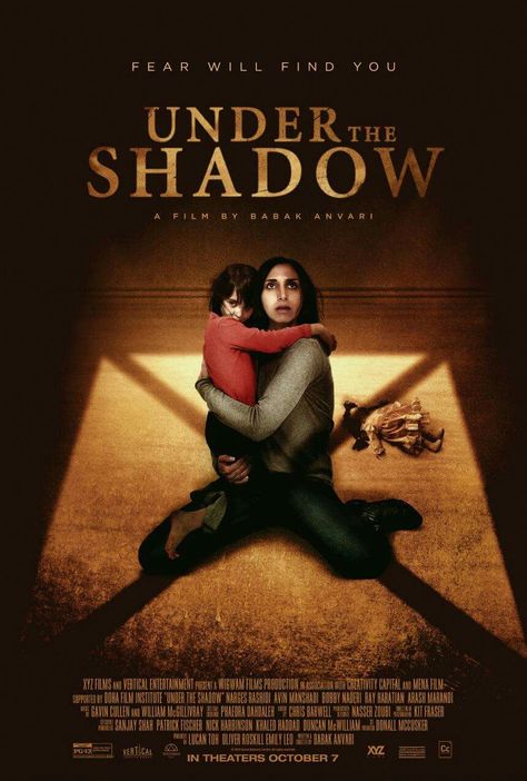 Shadow Poster, Shadow Film, The Babadook, Upcoming Horror Movies, Art Musical, Under The Shadow, Films To Watch, Film Horror, Thriller Movies