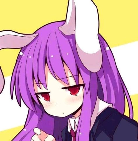 Reisen Touhou, Reisen Udongein Inaba, Base Anime, Touhou Anime, C Anime, Moe Anime, Cute Anime Profile Pictures, Character Wallpaper, Cartoon Jokes