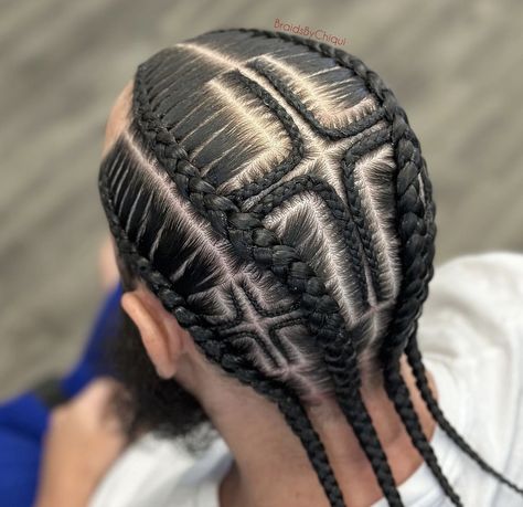 Braids For Men With Straight Hair, Mens 4 Cornrows, Male Braid Styles, Men's Braids, Boy Braid Styles, Twist Hair Men, Men Cornrows, Cornrow Braids Men, Boy Braids