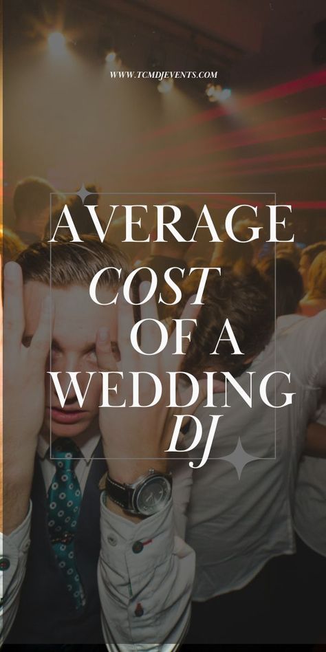 Searching for wedding vendors is a key component for wedding planning.  When planning your dream wedding it is essential to budget the cost.  That's why figuring out the average cost of your wedding DJ can be a crucial step.  In this article we give you 3 factors that will determine how much your wedding DJ will cost.  It will also guide you in knowing what questions to ask when planning your perfect wedding.  #weddingplanning, #eventdj, #weddingdj, #cutewedding, #weddingideas, #djplaylists Wedding Dj Setup, Wedding Music Playlist, Bridal Advice, Dj Wedding, What Questions, Wedding Playlist, Wedding Illustration, First Dance Songs, Ceremony Music