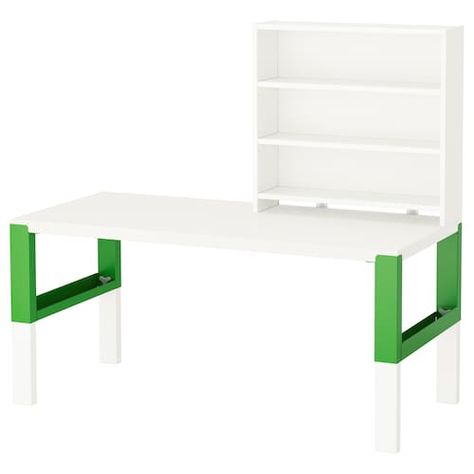 IKEA PÅHL Desk with add-on unit Pahl Desk Ikea, Ikea Pahl Desk, Pahl Desk, Desks Ikea, Ikea Computer Desk, Turquoise Desk, Desk Ikea, Desk With Shelf, Ikea Micke