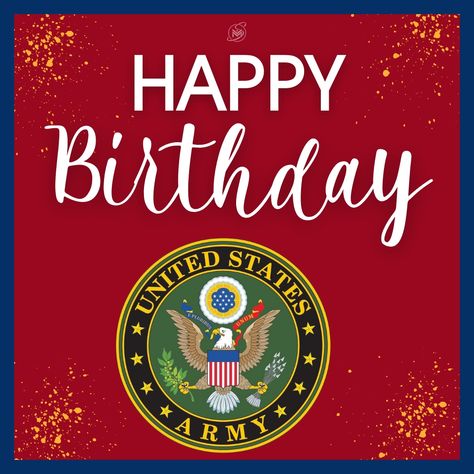 Happy 248th Birthday to the United States Army! Birthday Male, Army Birthday, Happy Birthday Man, Military Man, Usa Army, United States Army, Military Men, The United States, Happy Birthday