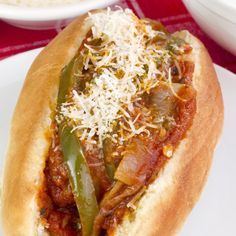 Sausage Subs, Slow Cooker Italian Sausage, Onion Sandwich Recipe, Amazing Sandwiches, Sausage Meals, Onion Sandwich, Grilled Italian Sausage, Slow Cooker Sausage, Slow Cooker Italian