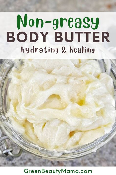 Homemade Whipped Body Butter with Shea Butter & Cocoa Butter Body Butter Recipe Whipped, Homemade Whipped Body Butter, Body Cream Recipe, Whipped Body Butter Recipe, Body Butter Recipe Homemade, Diy Body Butter Recipes, Diy Body Lotion, Body Butter Recipe, Organic Body Butter