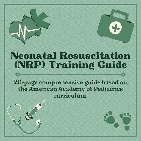 Neonatal Resuscitation, Emergency Nursing, Study Guide, Pediatrics, Programming, Music Book, Health Care, Medical, Books