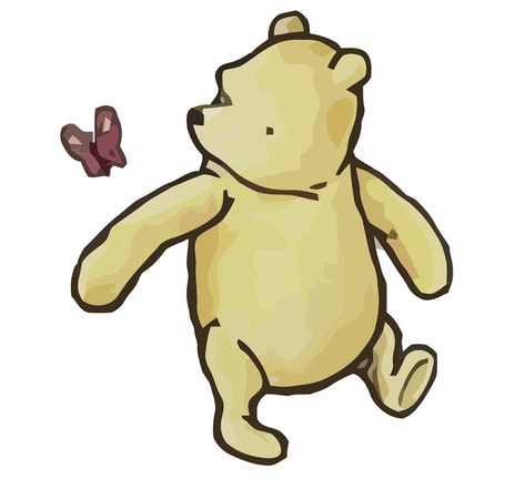 Pooh Bear Drawing, Winnie The Pooh Drawings, Winnie The Pooh Clipart, Vintage Pooh Bear, Pooh Wallpaper, Winnie The Pooh Tattoos, Winnie The Pooh Drawing, Pooh Pictures, Vintage Pooh