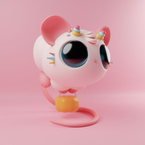 Puffy Puffpuff, 3d Street Art, Japanese Toys, Diy Artwork, Kids Artwork, 3d Artwork, Kawaii Doodles, Vinyl Toys, Illustration Sketches