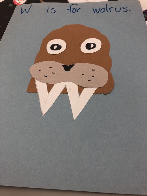 Letter W Projects For Preschoolers, W Art Projects For Preschool, W Letter Activities Preschool, Letter W Preschool Crafts, W Preschool Activities, W Preschool Crafts, W Is For Craft, W Is For, W Crafts For Preschool