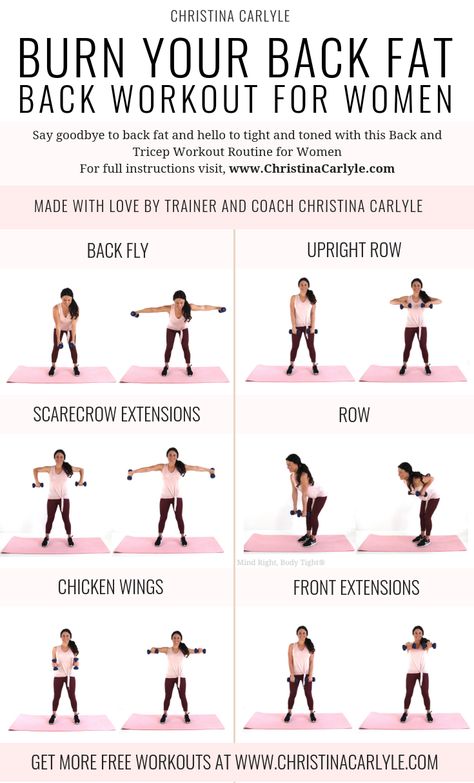 Tricep Workout Routine, Workout Standing, Fitness Studio Training, Back Workout Women, Motivasi Diet, Gym Antrenmanları, Back Fat Workout, Workout Bauch, Workout Routines For Women