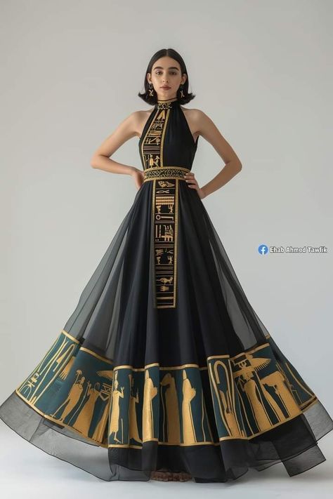 Egyptian Clothes Women, Harvard Referencing, Nature Woman, Egypt Queen, Egyptian Dress, Conference Outfit, Ancient Egypt Fashion, Queen Cleopatra, Traditional Asian Dress