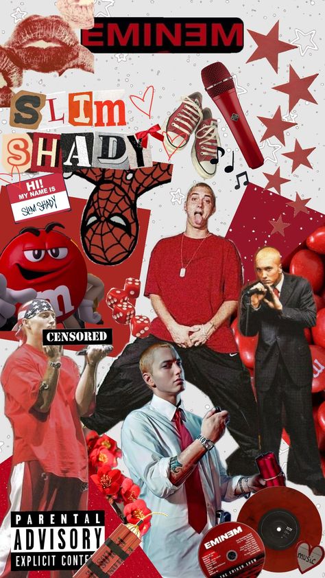 #eminem #red #wallpaper #music Cool Eminem Wallpapers, Eminem Wallpaper Iphone, Eminem M&m, Marshall Eminem, Eminem Funny, The Slim Shady, Tupac Wallpaper, The Eminem Show, Eminem Wallpapers