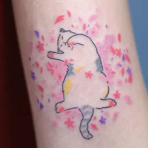 심플한 그림, Kawaii Tattoo, Cute Little Tattoos, Cute Tiny Tattoos, Nature Watercolor, Animal Nature, Aesthetic Tattoo, Dream Tattoos, Nature Tattoos