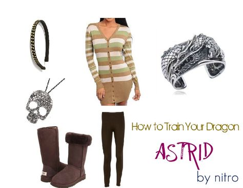 Astrid from How to Train Your Dragon inspired outfit by nitro Dragon Inspired Outfits, Disney Inspired Outfits, Geek Fashion, Train Your Dragon, Popular Outfits, How To Train, How Train Your Dragon, How To Train Your Dragon, Inspired Outfits