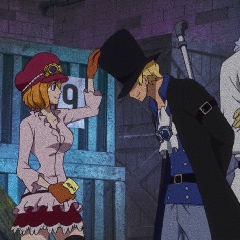 Marines One Piece, One Piece Couple, Sabo Koala, One Piece Screencaps, One Piece Sabo, Koala One Piece, One Piece Couples, Zoro Luffy, Sabo One Piece