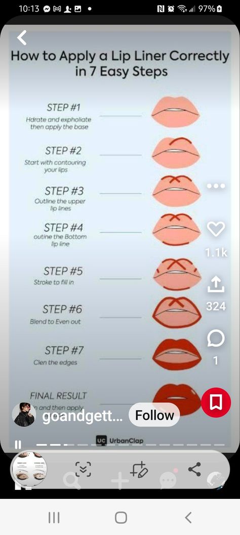 How To Outline Lips, Lips Chart, Outline Lips, Eyeshadow Styles, Eyeliner Techniques, Embrace Natural Beauty, Makeup Brushes Guide, Lip Line, Flawless Makeup Application