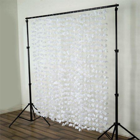 BalsaCircle 6 ft x 6 ft Flower Garland Backdrop Curtain - Wedding Party Photobooth Ceremony Event Photo Decorations - Walmart.com Flower Garland Backdrop, Garland Backdrops, Doorway Curtain, Event Backdrop, Flower Garland, Photo Decor, Wedding Flower Arrangements, Flower Backdrop, Backdrop Stand