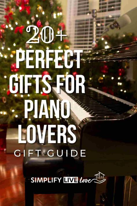 Gifts For Pianists, Piano Gift Ideas, Diy Gift For Music Lover, Gifts For Piano Teacher, Gifts For Piano Players, Music Related Gifts, Piano Teacher Gift, Musical Gifts, Piano Gifts