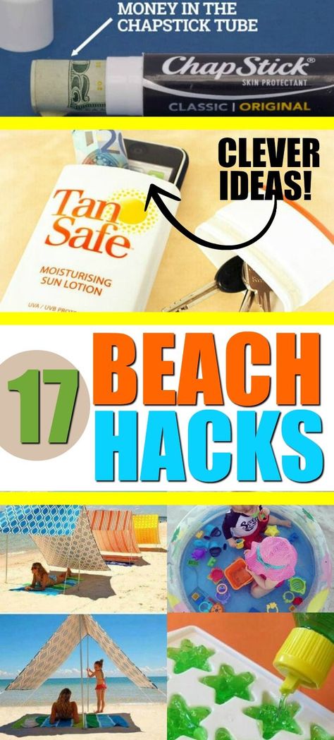 Beach Umbrella Hack, Diy Beach Umbrella, Beach Umbrella Anchor, Saint George Island, Beach Hacks Clever Ideas, Pool Boy, Beach Items, Sand Surfing, Beach Ideas