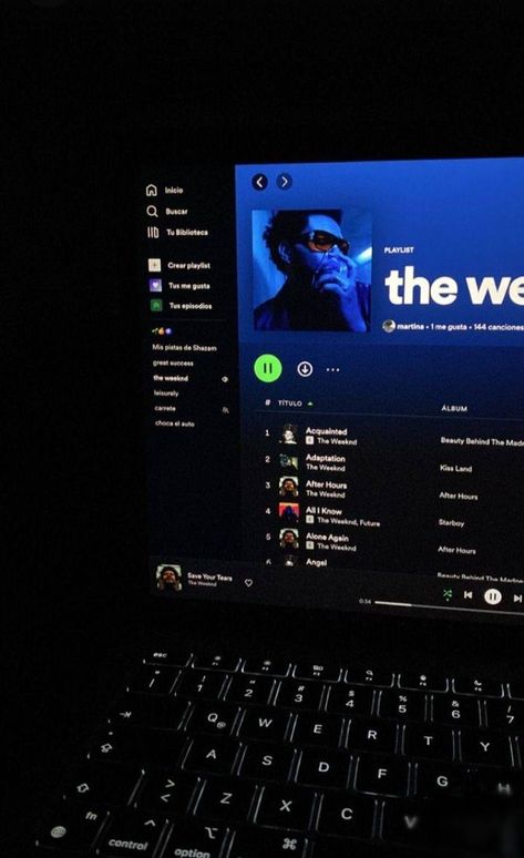 Music On Laptop Aesthetic, Pc Instagram, Fake Photo Sick, Weekend Song, Save Your Tears, Starboy The Weeknd, Instagram Movie, Joker Iphone Wallpaper, Snap Snapchat