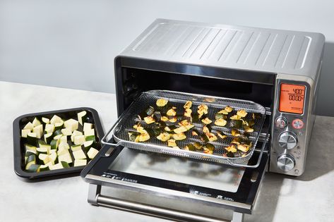 Breville Joule Oven Review: Why It Is Worth Every Cent | Epicurious Countertop Convection Oven, Oven Air Fryer, Oven Chicken Recipes, Smart Oven, Air Fried Food, Countertop Oven, Best Air Fryers, Best Cookbooks, Perfect Pizza