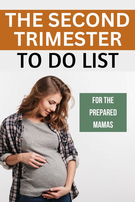 this is a picture of a pregnant woman... pin on second trimester to do list Second Trimester To Do List, What To Do When Pregnant, Pregnant And Sick, Pregnancy To Do List, Trimester To Do List, Pregnancy Checklist, To Do List Printable, Advice For New Moms, Pregnancy Advice