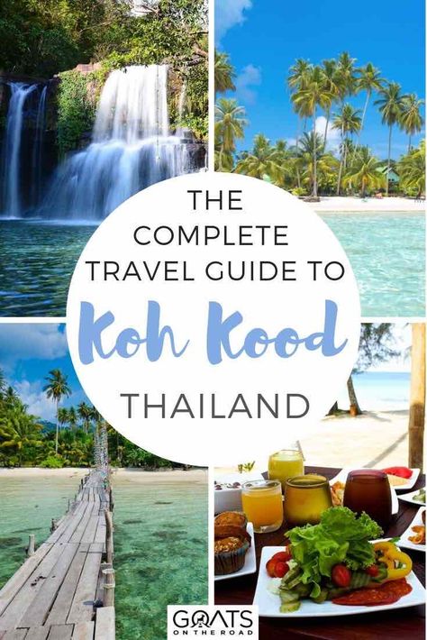 Travel To Thailand, Koh Kood, Thai Islands, Thailand Vacation, Thailand Travel Tips, Koh Chang, Visit Thailand, Travel Thailand, South East Asia