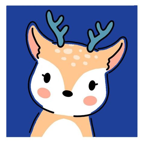 Enhypen As Animals, Motif Sulam, Kpop Design, Deer Drawing, Anime Animals, Xmas Gifts, Character Drawing, Animal Drawings, Art Reference