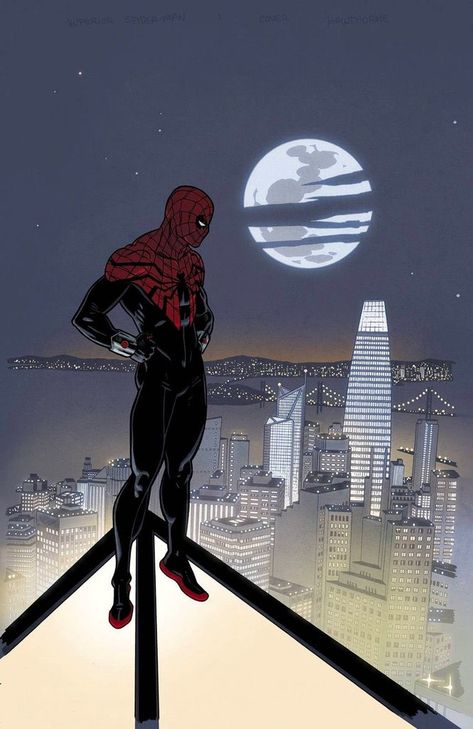 Superior Spider Man, Spider Man Wallpaper, Spiderman, Building