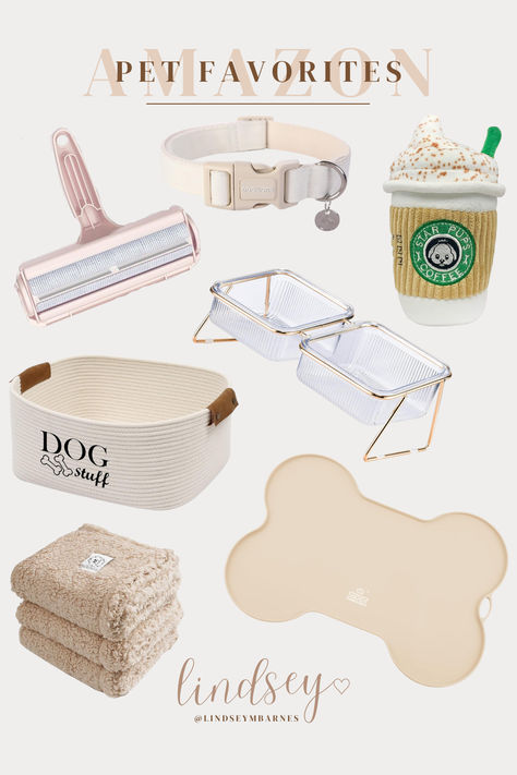 Cute Puppy Things, Amazon Puppy Must Haves, Aesthetic Dog Bowls, Aesthetic Dog Toys, Cute Dog Things, Aesthetic Dog Stuff, Aesthetic Dog Supplies, Things For Puppies, Cute Dog Stuff