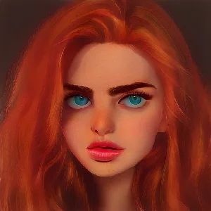 americapasivo - Artbreeder Artbreeder Portraits, Girls With Red Hair, Digital Portrait Art, Gray Eyes, Ginger Hair, Digital Art Girl, Digital Portrait, Character Aesthetic, Character Portraits