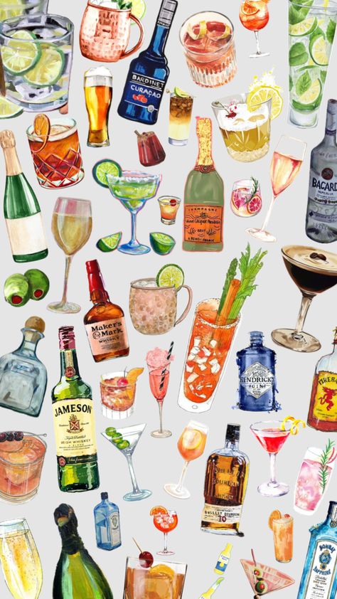 Drink Background Wallpapers, Alcoholic Drinks Wallpaper, Drinks Background Wallpapers, Drink Collage, Drinks Wallpaper, Shot Party, Shot Book, Sip And Paint, Sip N Paint